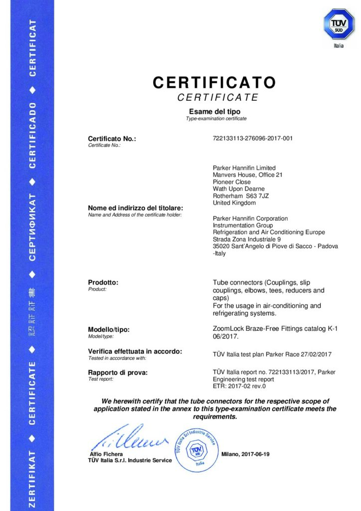 thumbnail of TUV Certificate