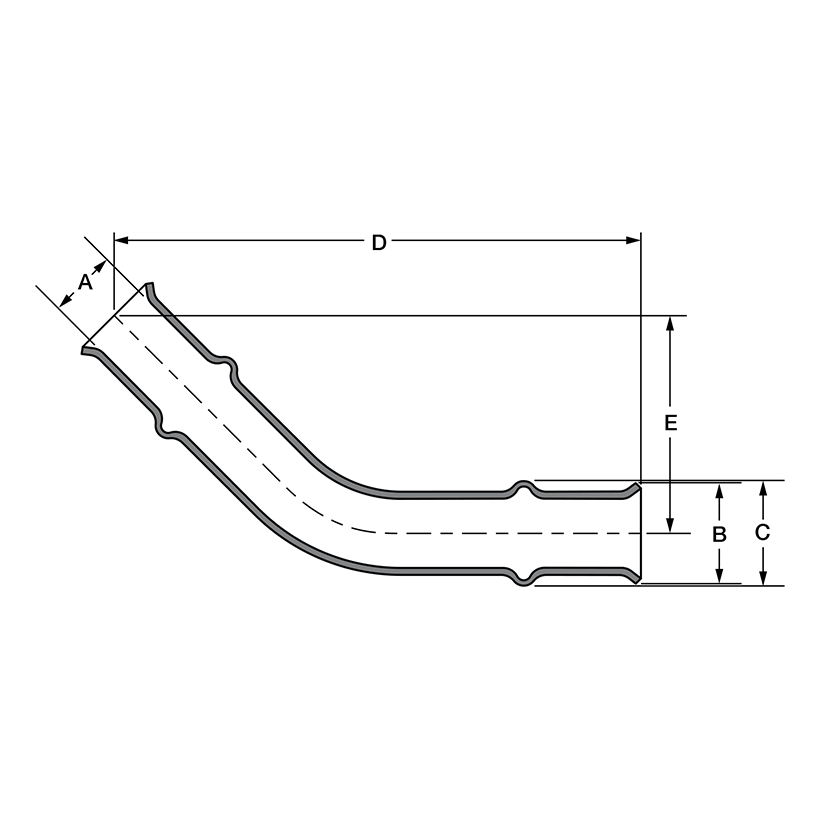 3081 - 45° Elbow - Press x Press - Image 2
